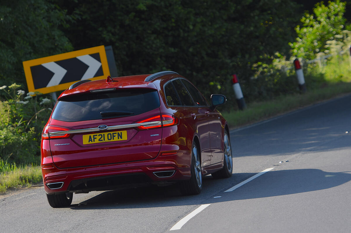 3 Ford Mondeo hybrid estate long term rear 3 Ford Mondeo hybrid estate long term rear