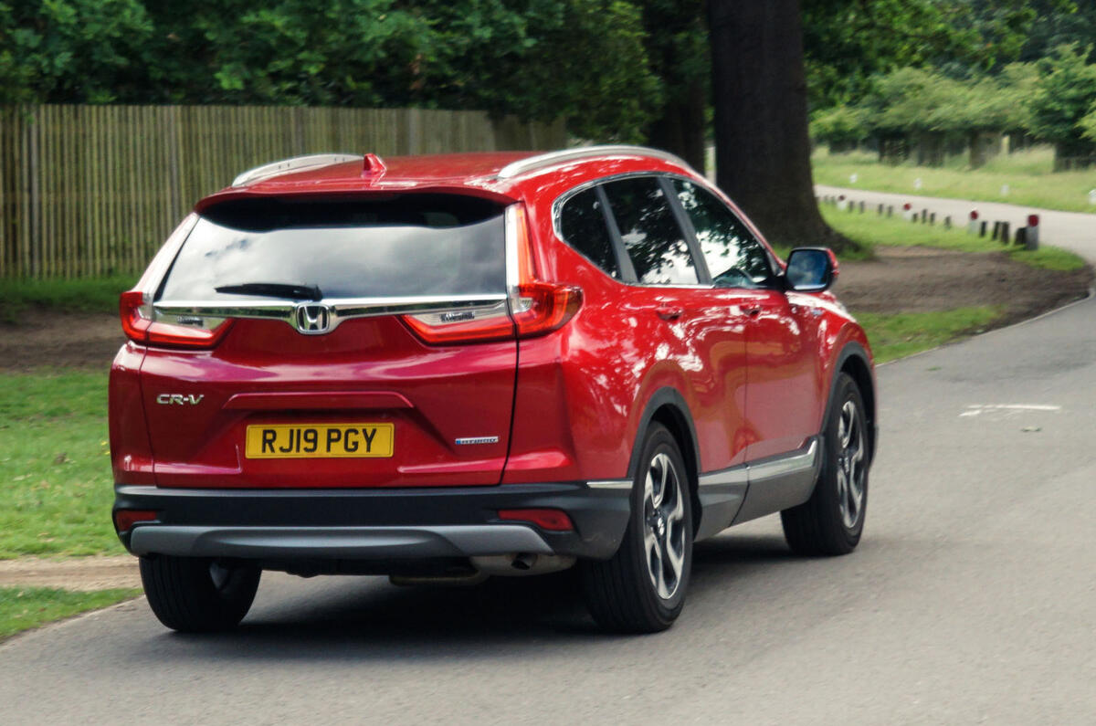 Honda CR-V hybrid 2019 long-term review - hello rear