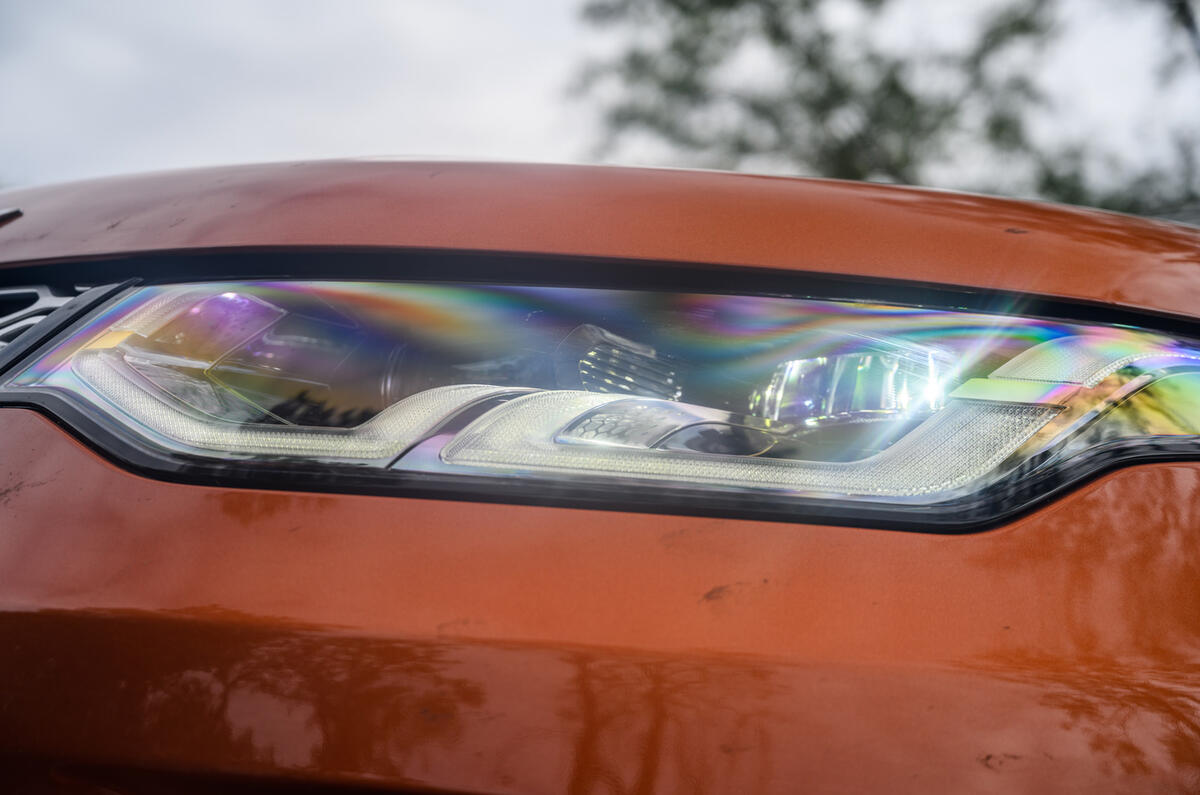 Land Rover Discovery Sport 2020 long-term review - headlights Land Rover Discovery Sport 2020 long-term review - headlights