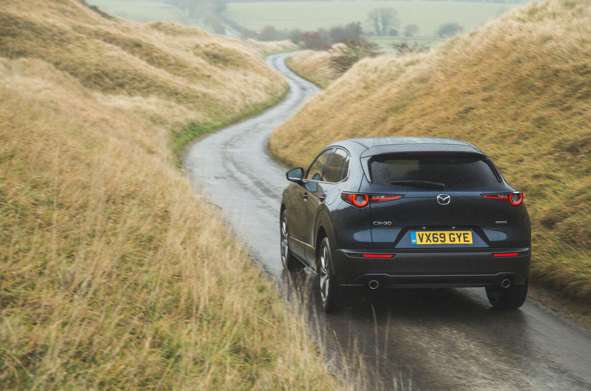 3 Mazda MX 30 2021 long term review hero rear 3 Mazda MX 30 2021 long term review hero rear