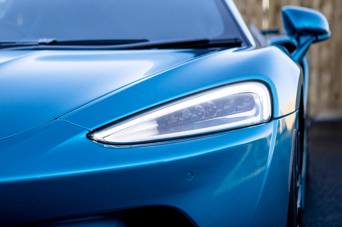 3 McLaren GT 2022 long term review headlights 3 McLaren GT 2022 long term review headlights