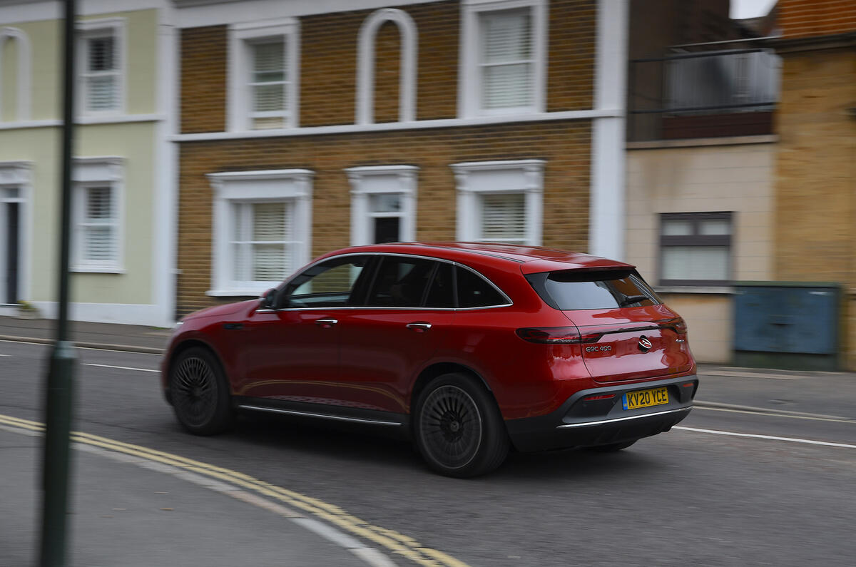 Mercedes-Benz EQC 2020 long-term review - hero rear Mercedes-Benz EQC 2020 long-term review - hero rear