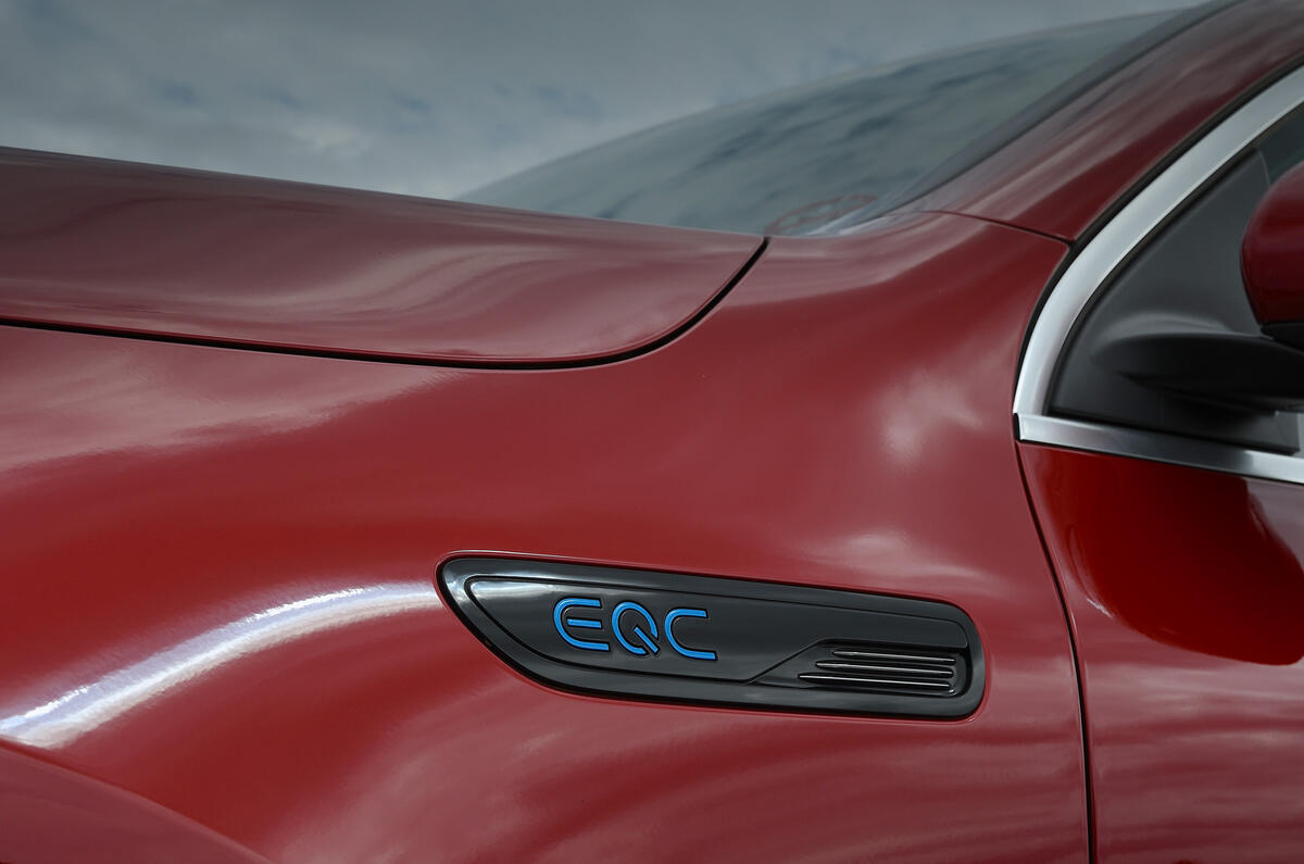 Mercedes-Benz EQC 2020 long-term review - decals Mercedes-Benz EQC 2020 long-term review - decals