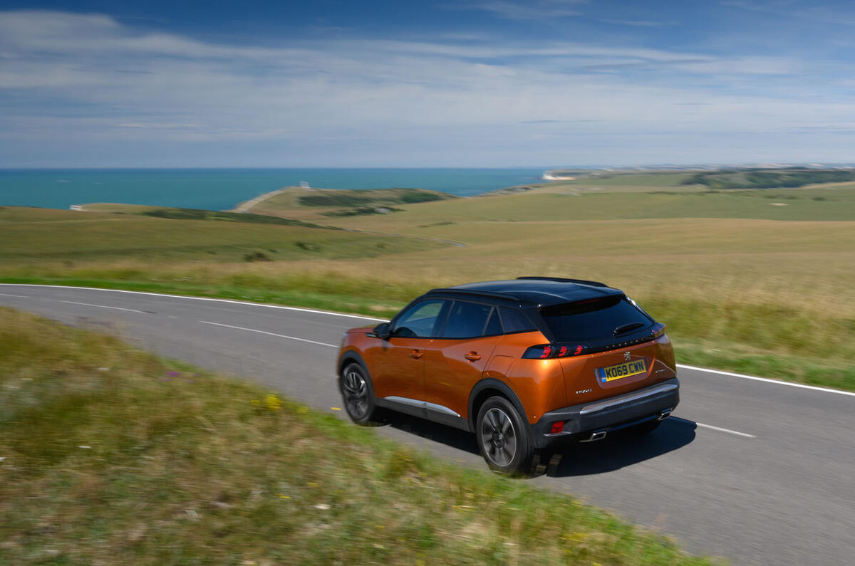 Peugeot 2008 2020 long-term review - hero rear Peugeot 2008 2020 long-term review - hero rear