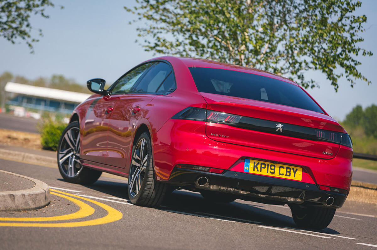 Peugeot 508 2019 long-term review - hero rear