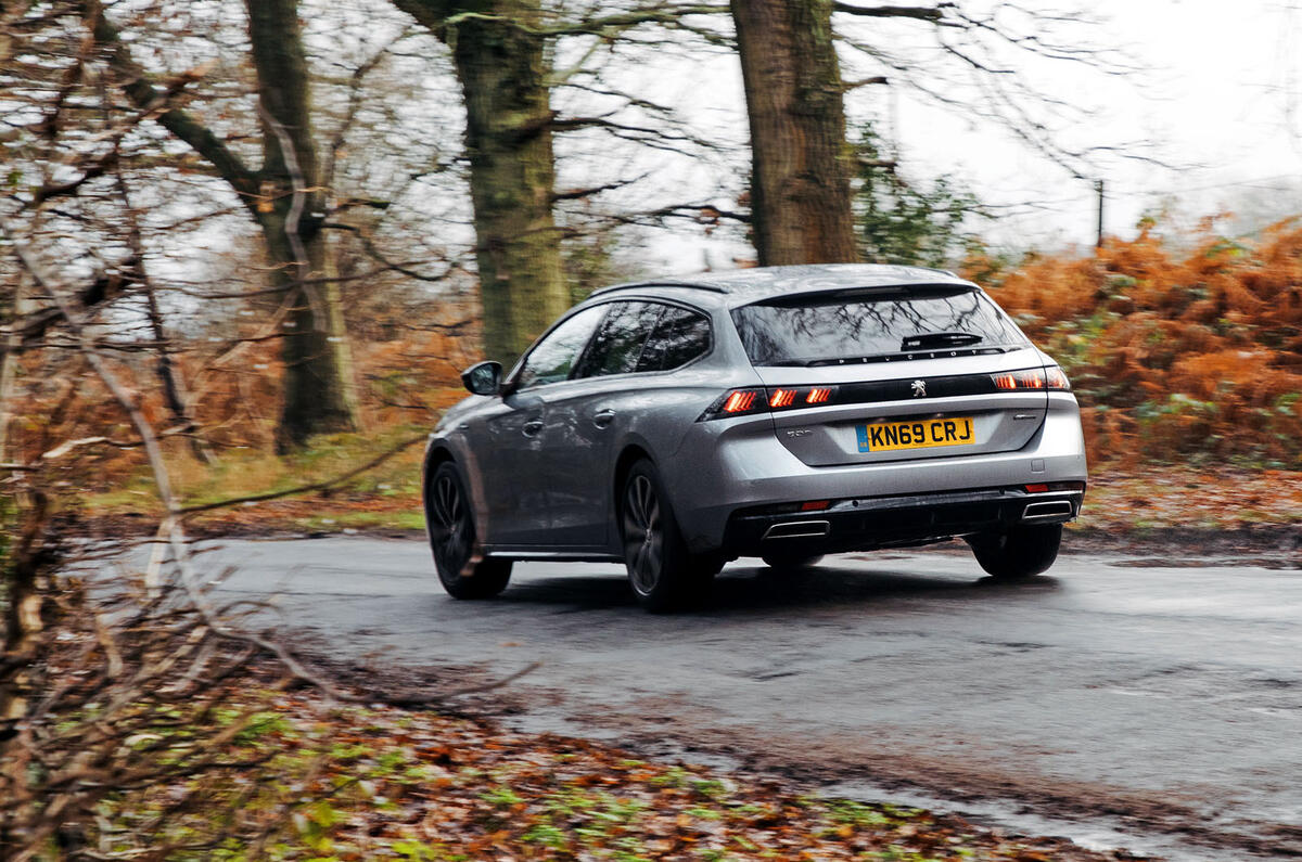 Peugeot 508 SW 2020 long-term review goodbye - rear