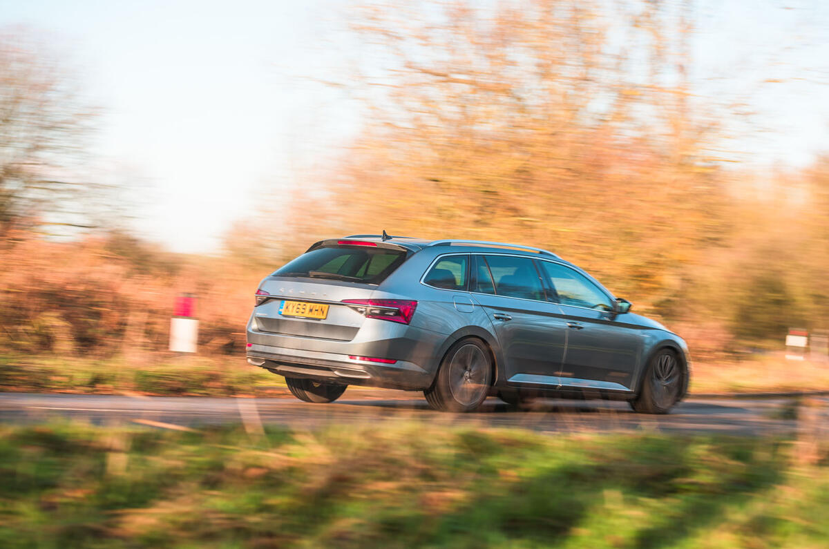 Skoda Superb 2020 long term review - hero rear Skoda Superb 2020 long term review - hero rear
