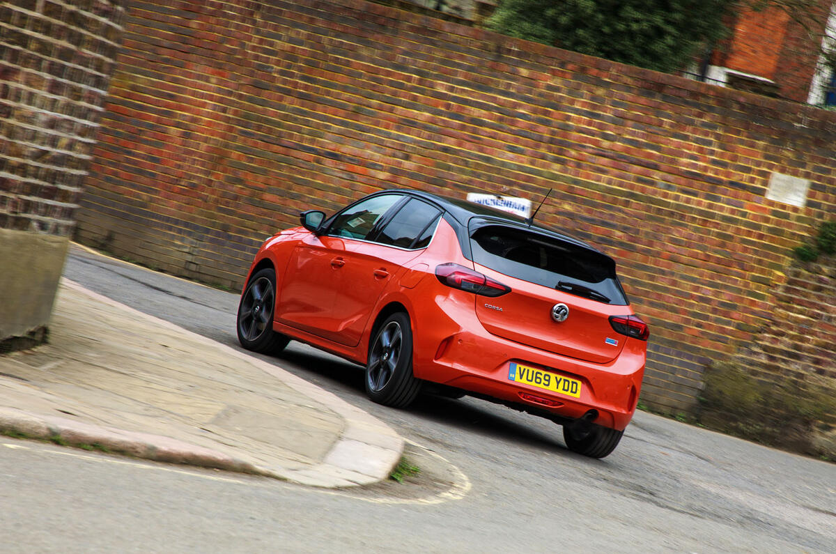 Vauxhall Corsa 2020 long-term review - hero rear