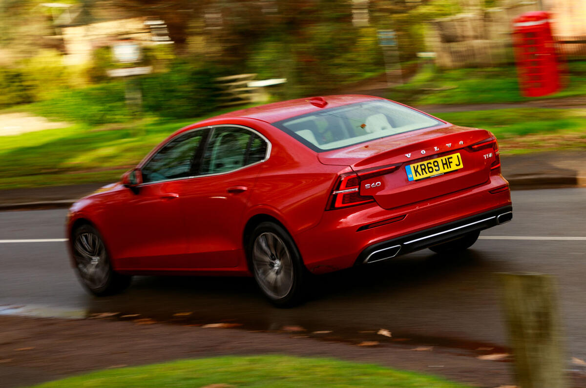 Volvo S60 T5 2020 long-term review - hero rear Volvo S60 T5 2020 long-term review - hero rear