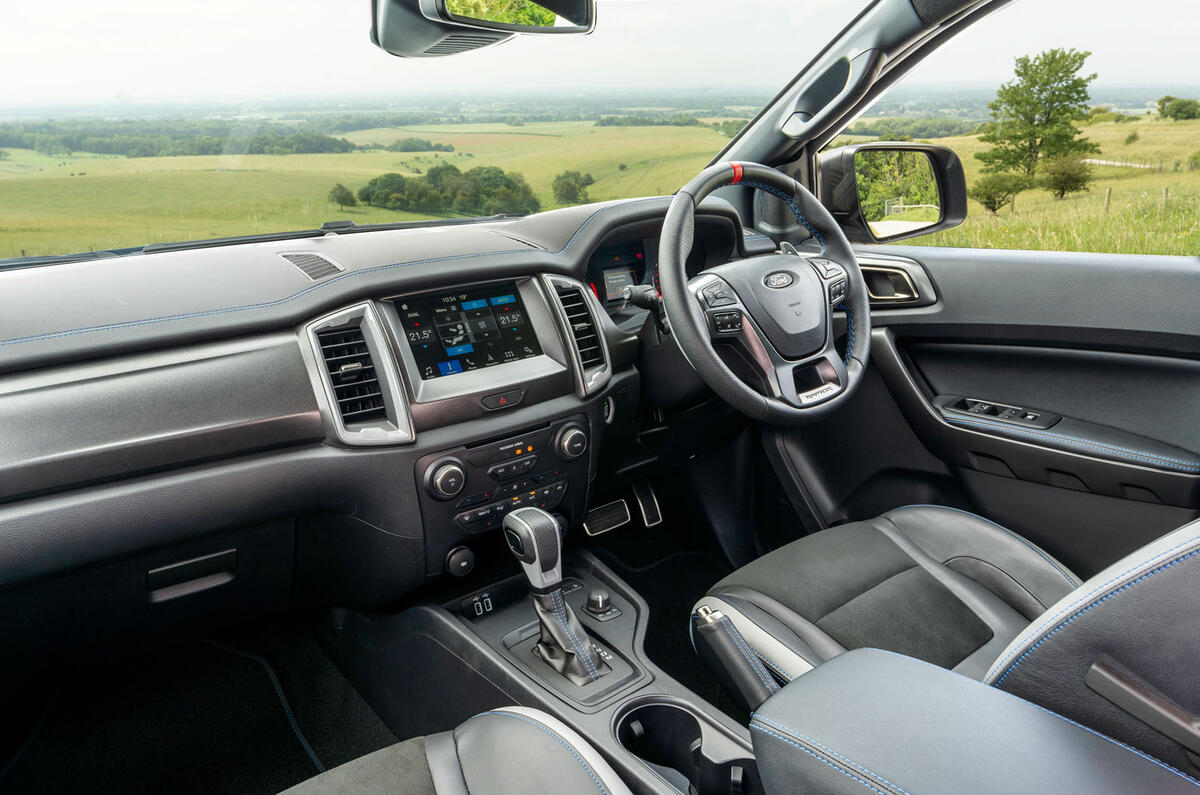 Ford Ranger Raptor 2019 long term review - cabin