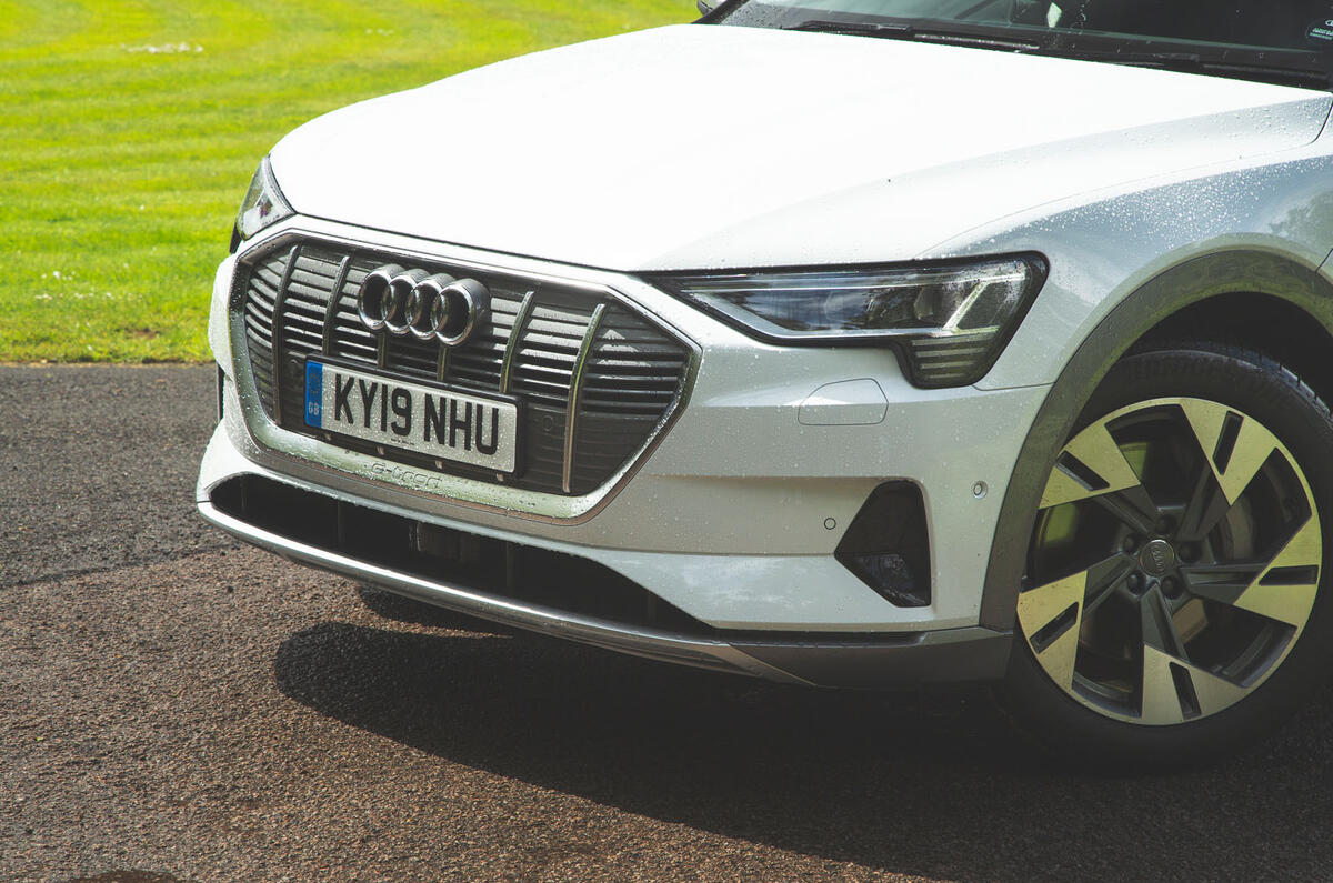 Audi E-tron 2019 long-term review - front end