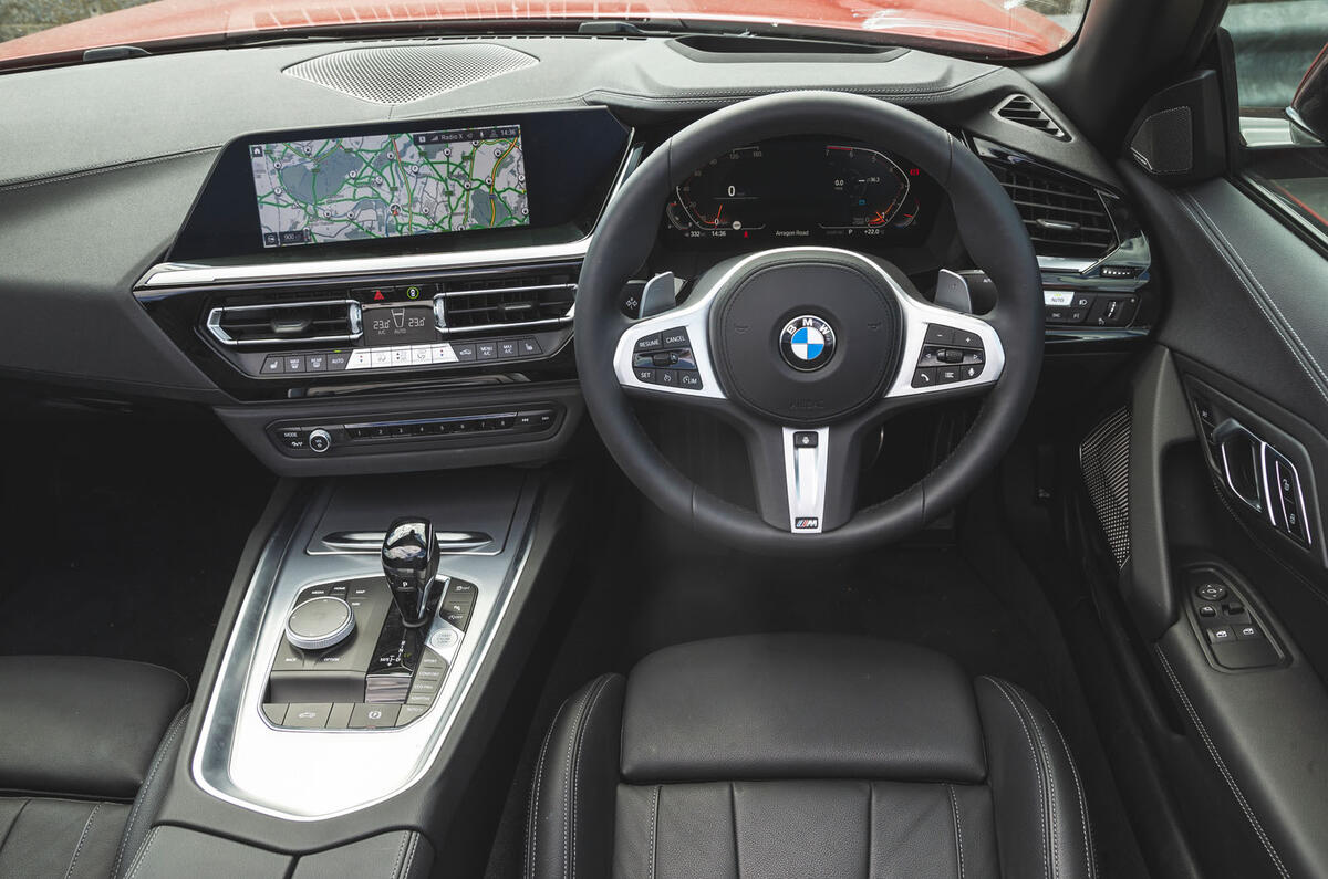 BMW Z4 2019 long-term review - dashboard