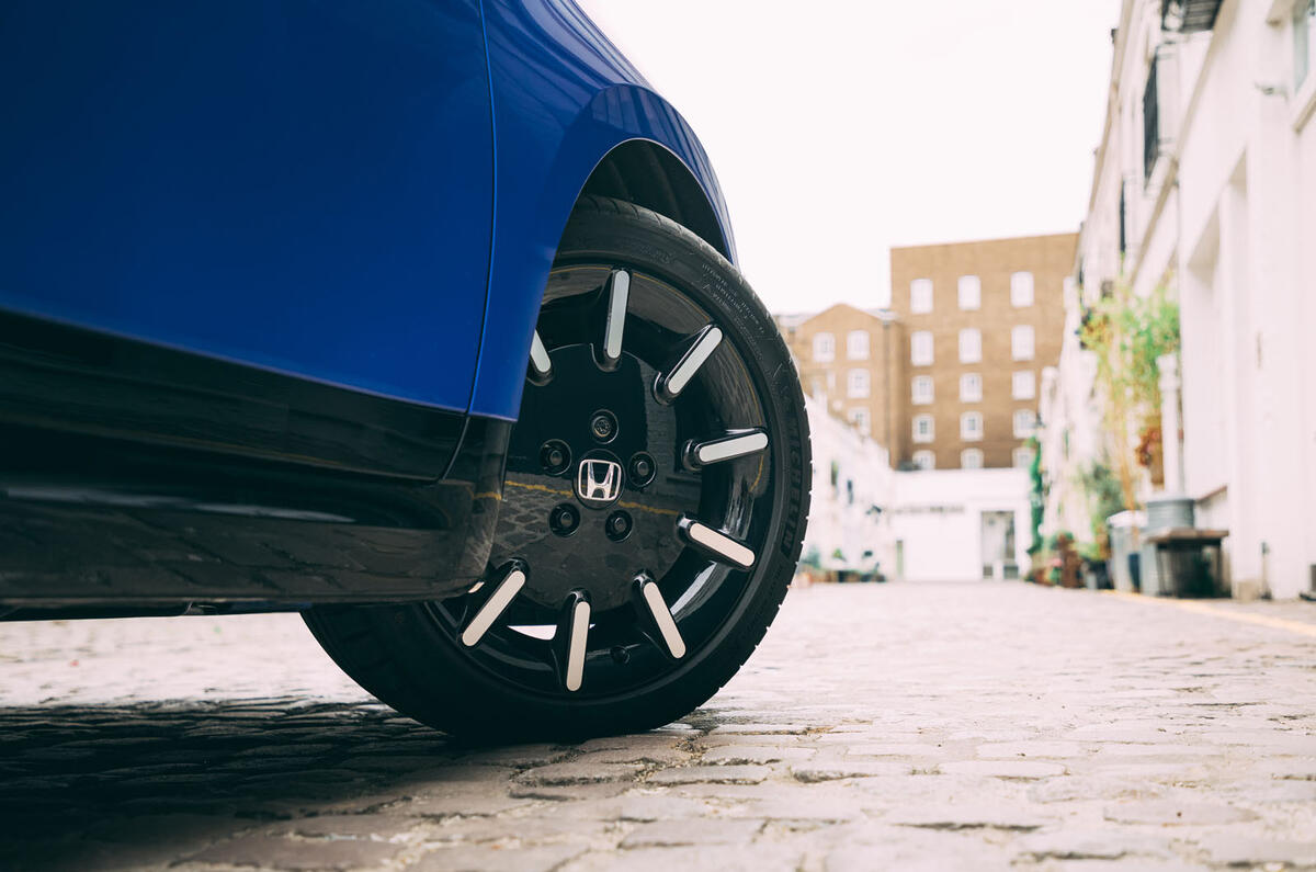 Honda e 2020 long-term review - alloy wheels Honda e 2020 long-term review - alloy wheels