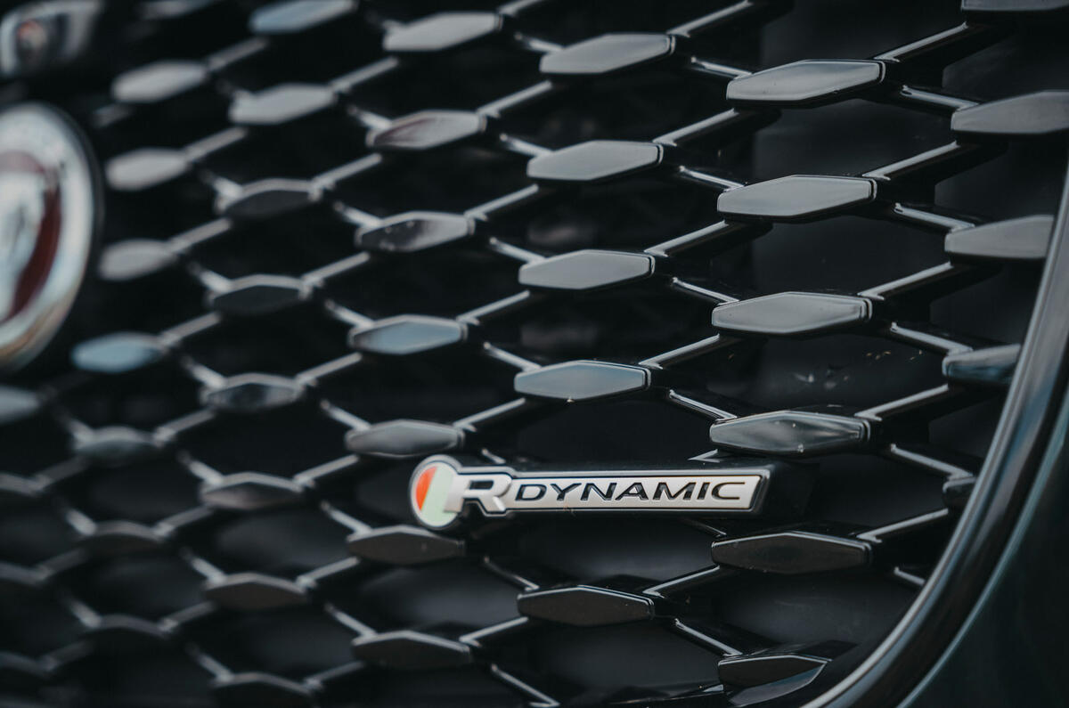 4 Jaguar XF 2021 long term review nose badge 4 Jaguar XF 2021 long term review nose badge