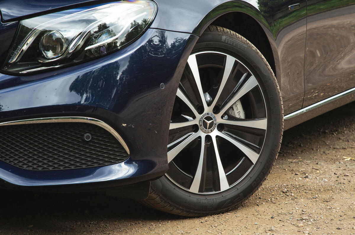 Mercedes E300de 2019 long-term review - alloy wheels