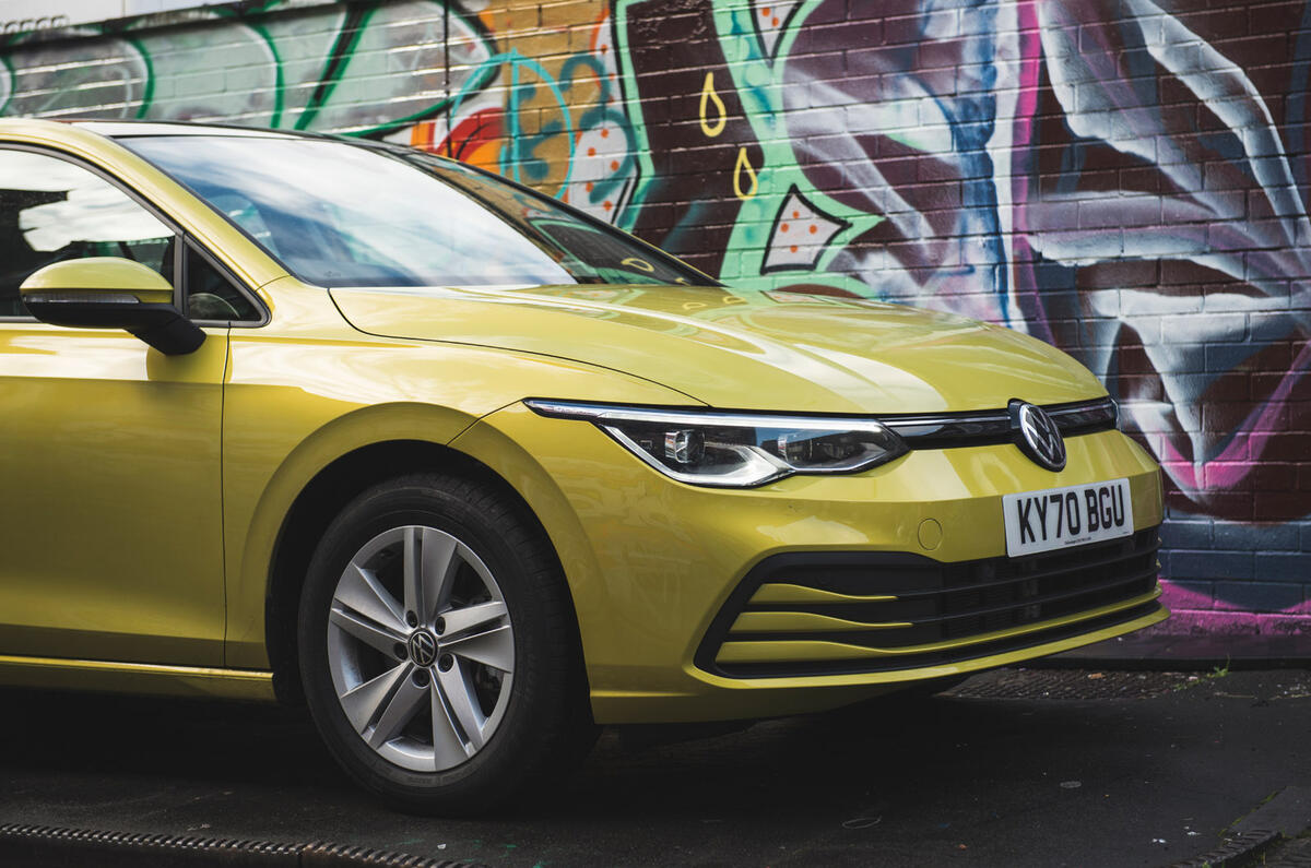 4 Volkswagen Golf 2021 long term review nose 4 Volkswagen Golf 2021 long term review nose