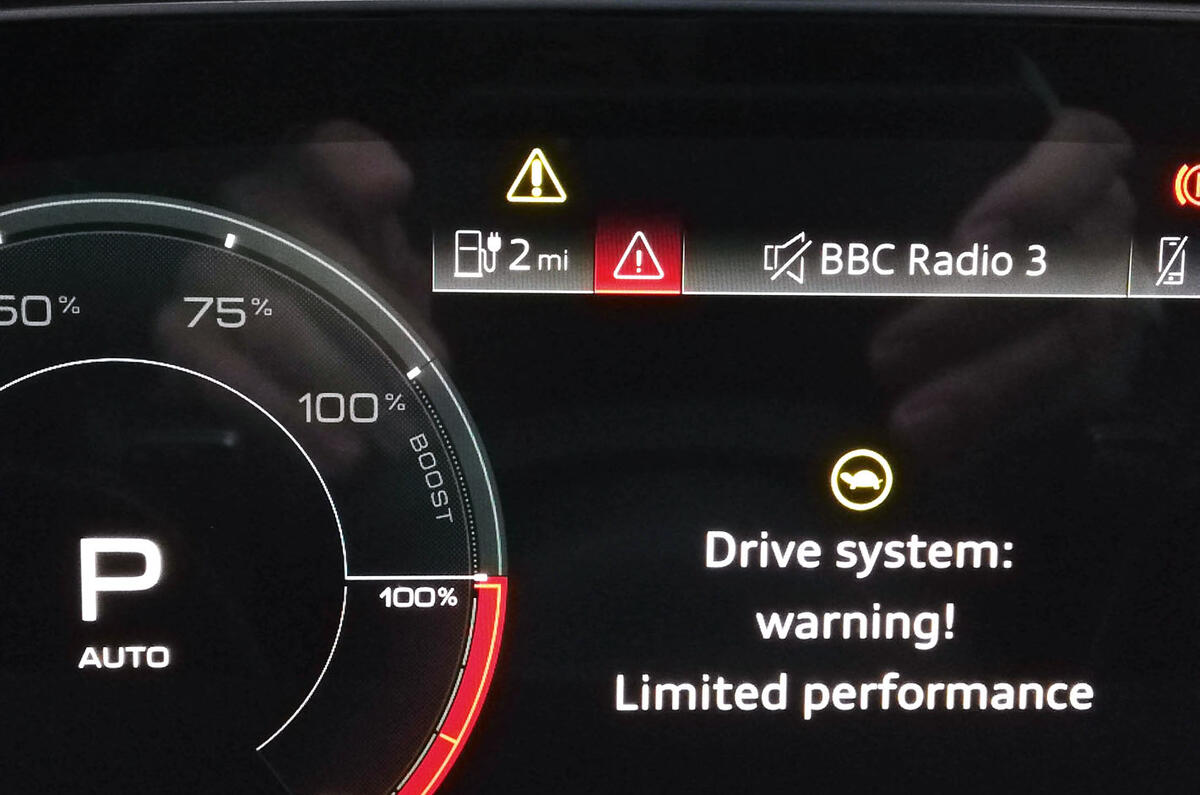 Audi E-tron 2019 long-term review - low power warning