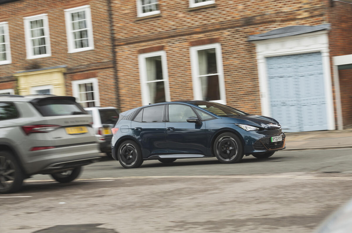 4 Cupra Born side street 4 Cupra Born side street