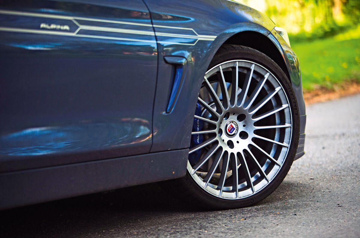 Alpina B4 S 2019 long-term review - alloy wheels