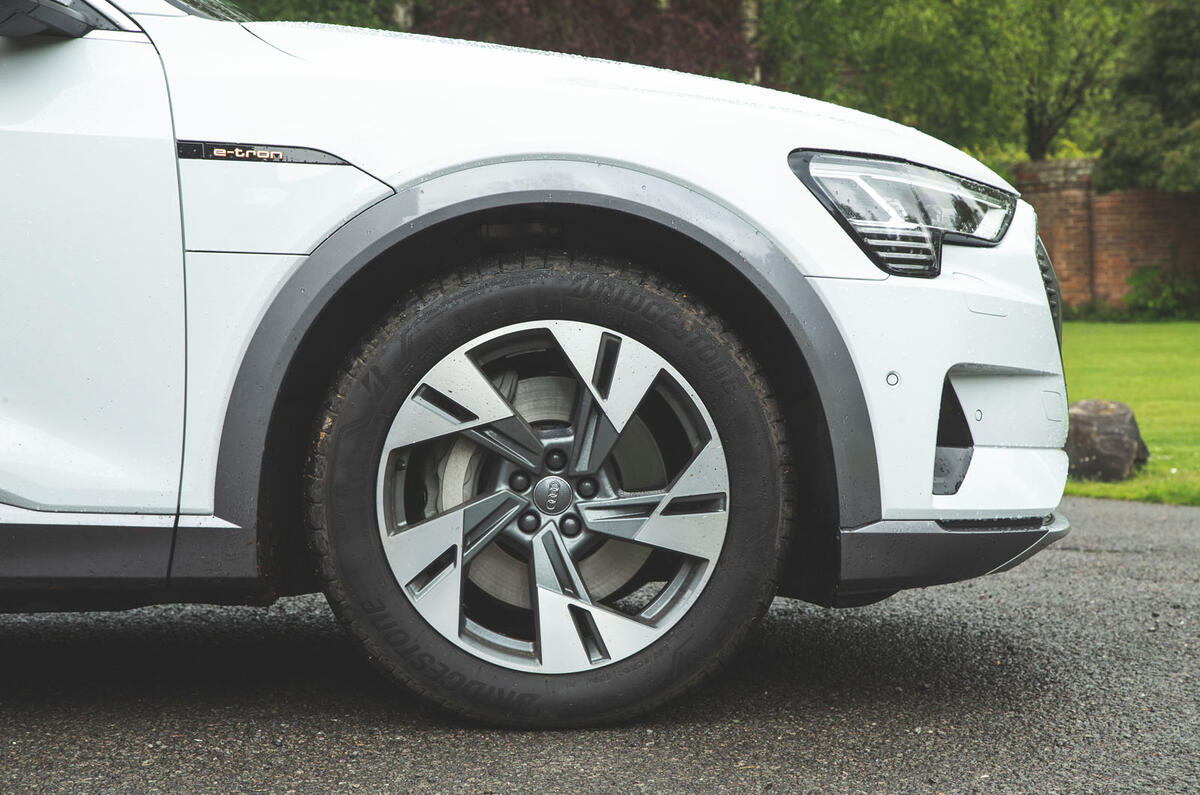 Audi E-tron 2019 long-term review - alloy wheels