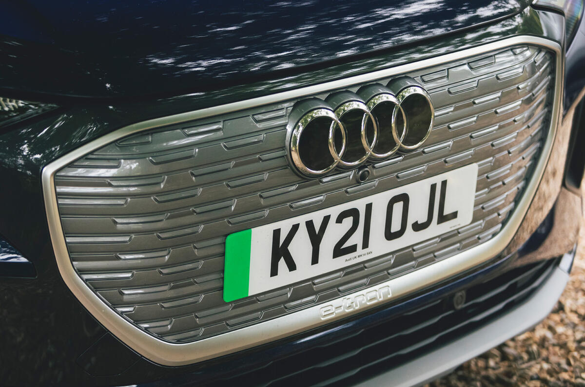 5 Audi Q4 E tron 2021 long term review nose 5 Audi Q4 E tron 2021 long term review nose