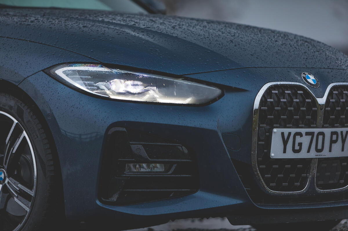 5 BMW 4 Series 2021 long term review headlights 5 BMW 4 Series 2021 long term review headlights