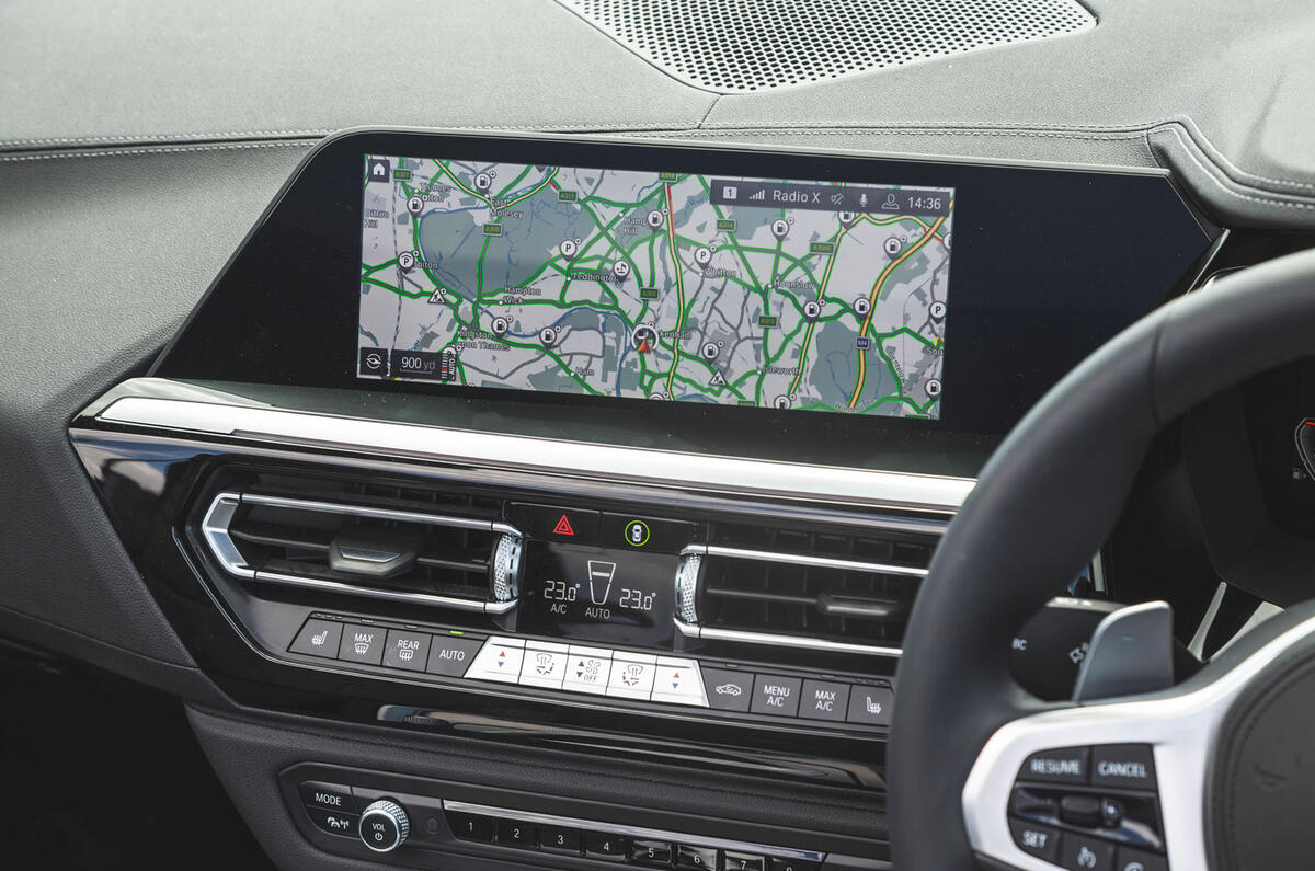 BMW Z4 2019 long-term review - infotainment