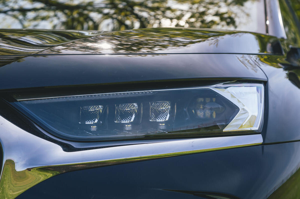DS 7 Crossback 2019 long-term review - headlights