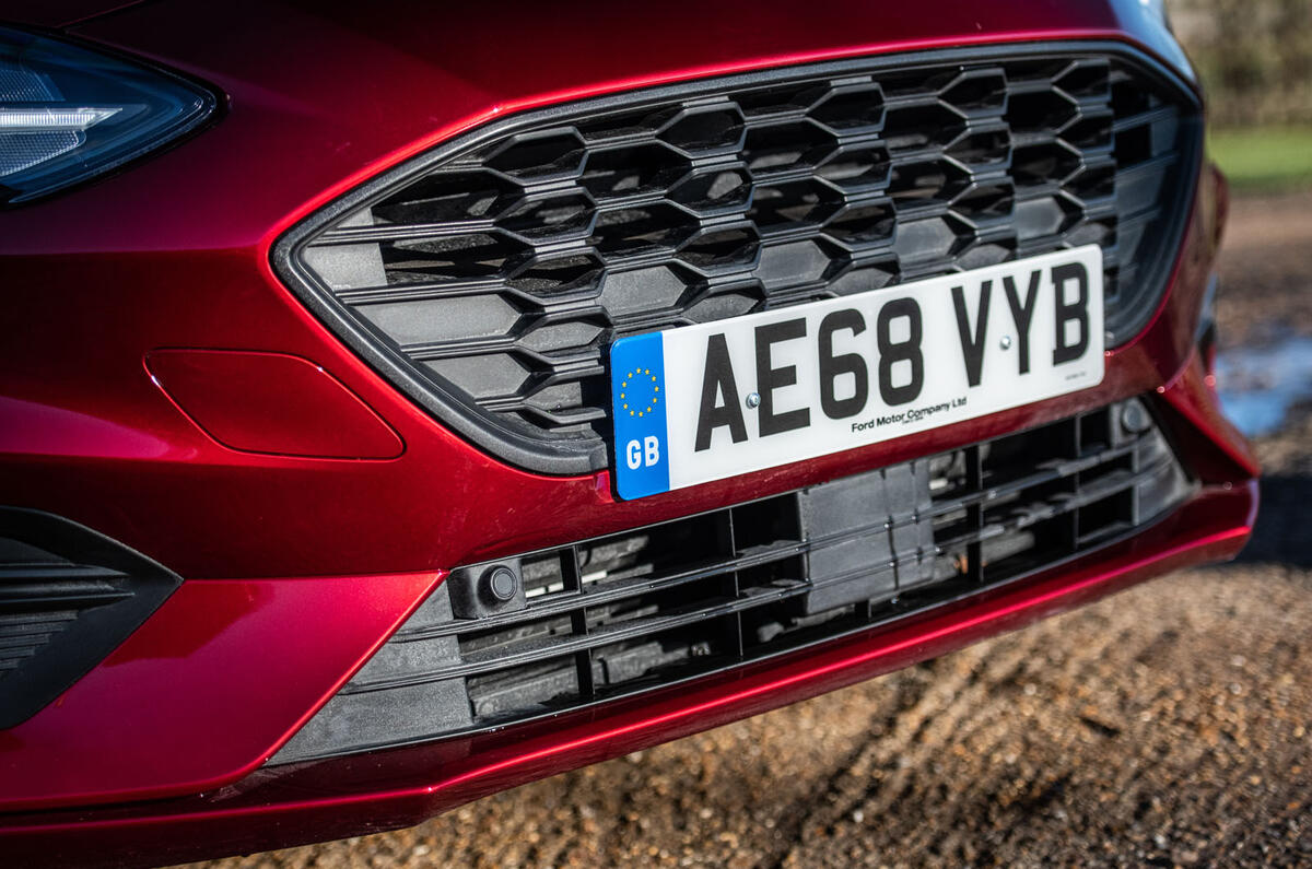 Ford Focus 2019 long-term review - front bumper