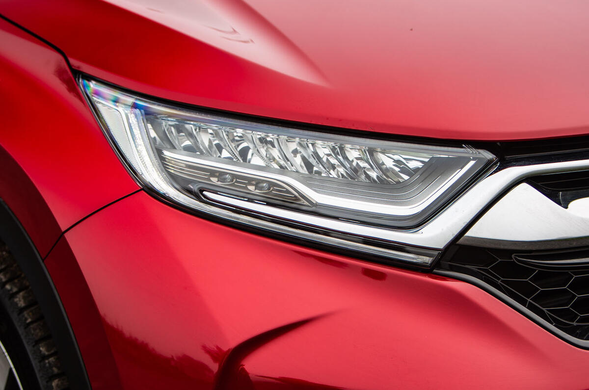 Honda CR-V hybrid 2019 long-term review - headlights