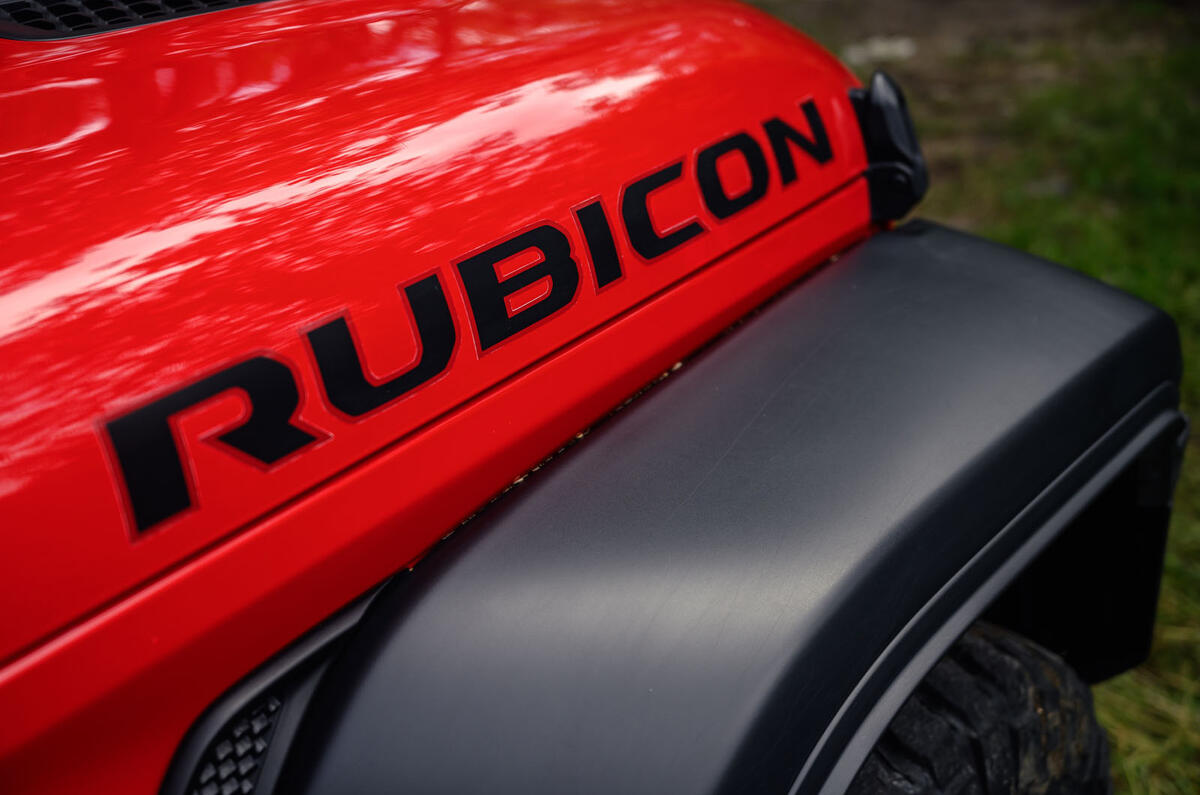 Jeep Wrangler Rubicon 2020 long-term review - wheel arch