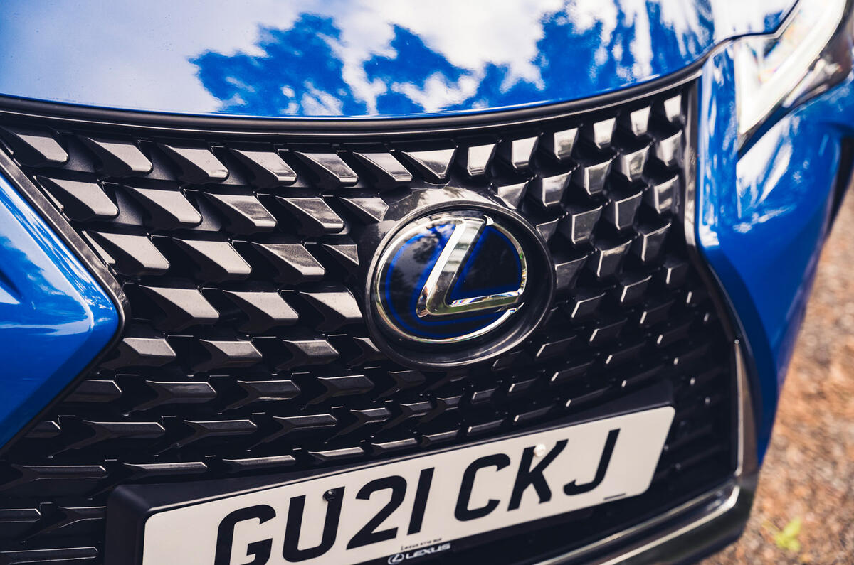 5 Lexus UX300e 2022 long term review nose 5 Lexus UX300e 2022 long term review nose