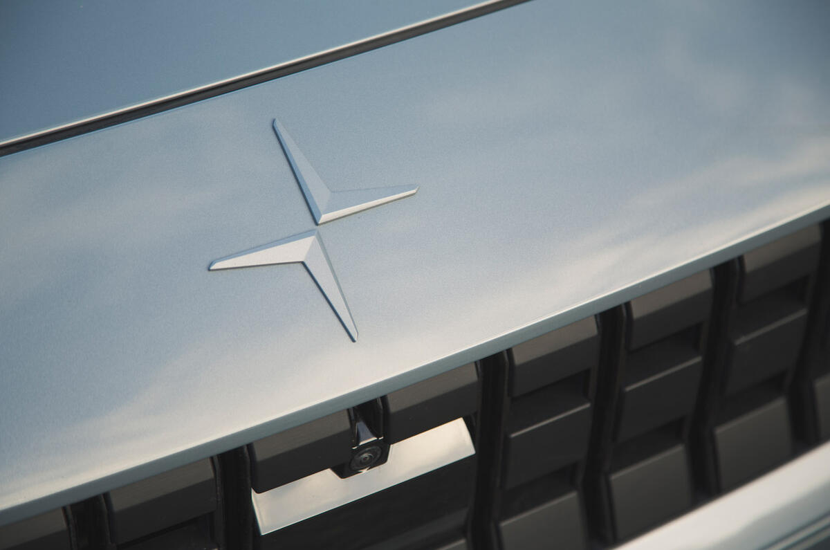 5 Polestar 2 2022 long term review nose badge 5 Polestar 2 2022 long term review nose badge