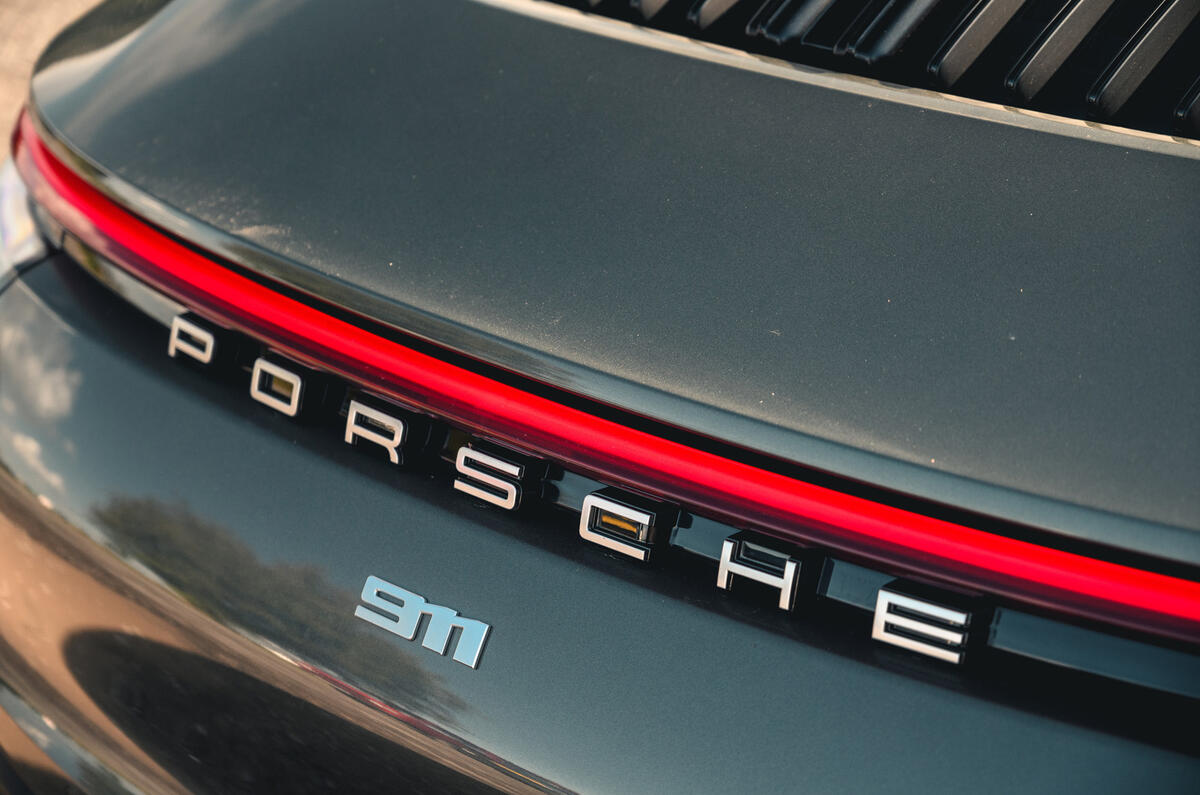 Porsche 911 Carrera 2020 long-term review - rear lights Porsche 911 Carrera 2020 long-term review - rear lights