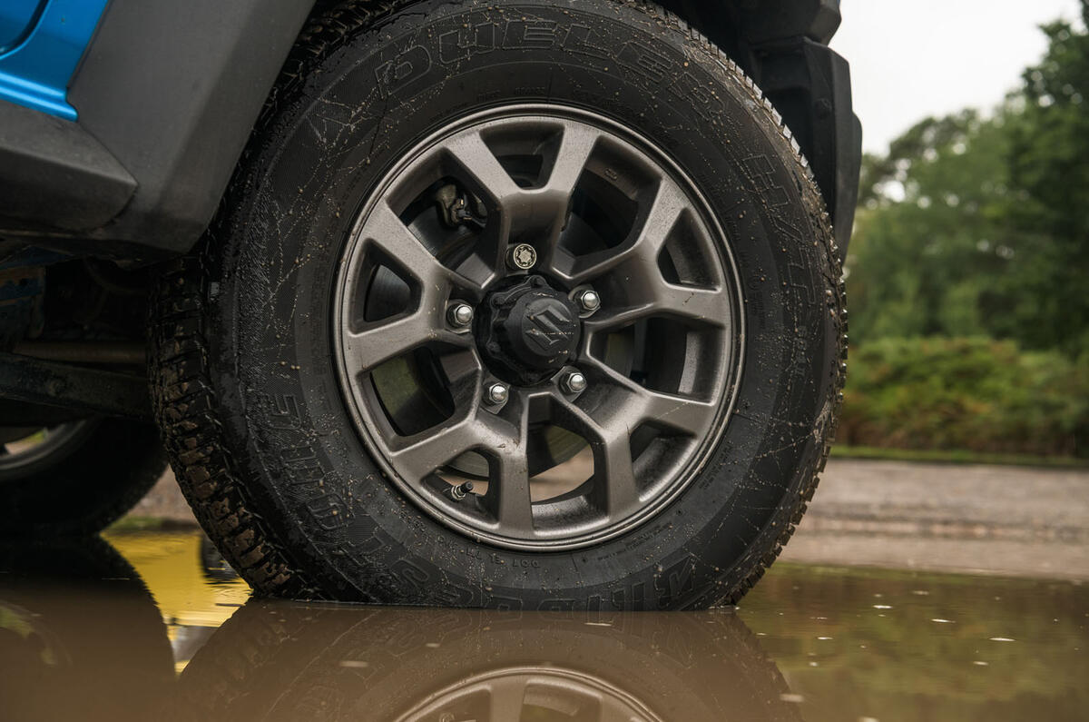 Suzuki Jimny 2019 long-term review - alloy wheels