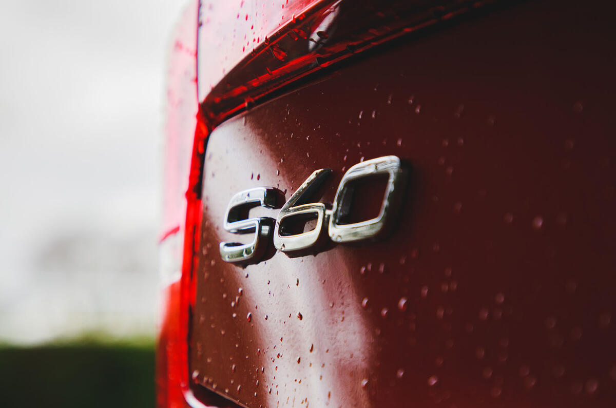 Volvo S60 T5 2020 long-term review - rear badge Volvo S60 T5 2020 long-term review - rear badge