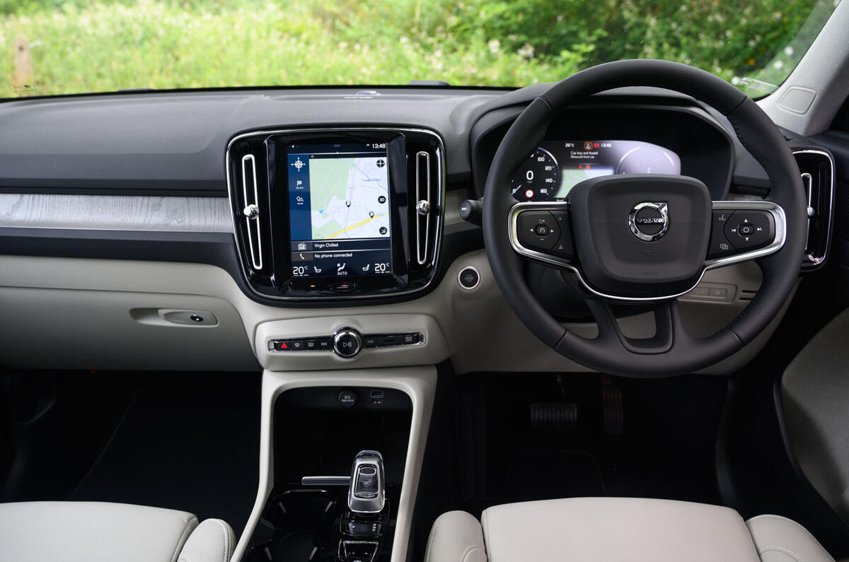 Volvo XC40 Recharge T5 2020 long-term review - dashboard Volvo XC40 Recharge T5 2020 long-term review - dashboard