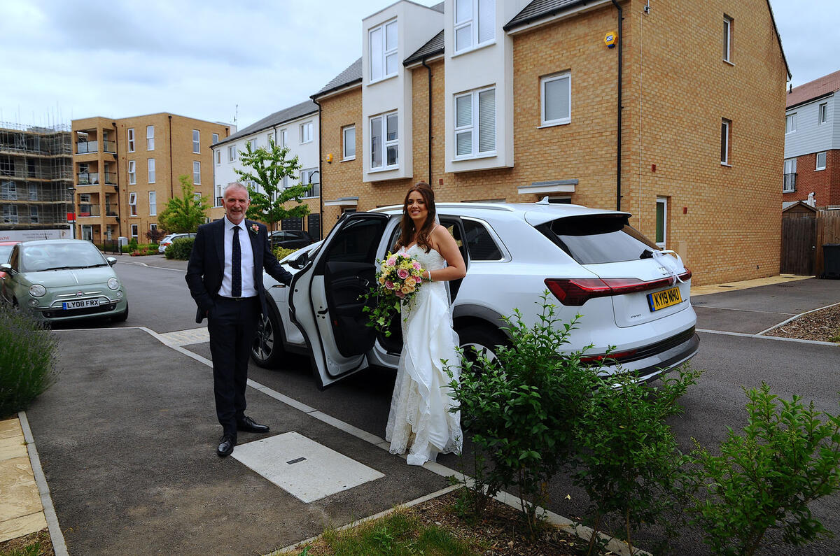 Audi E-tron 2019 long-term review - wedding party