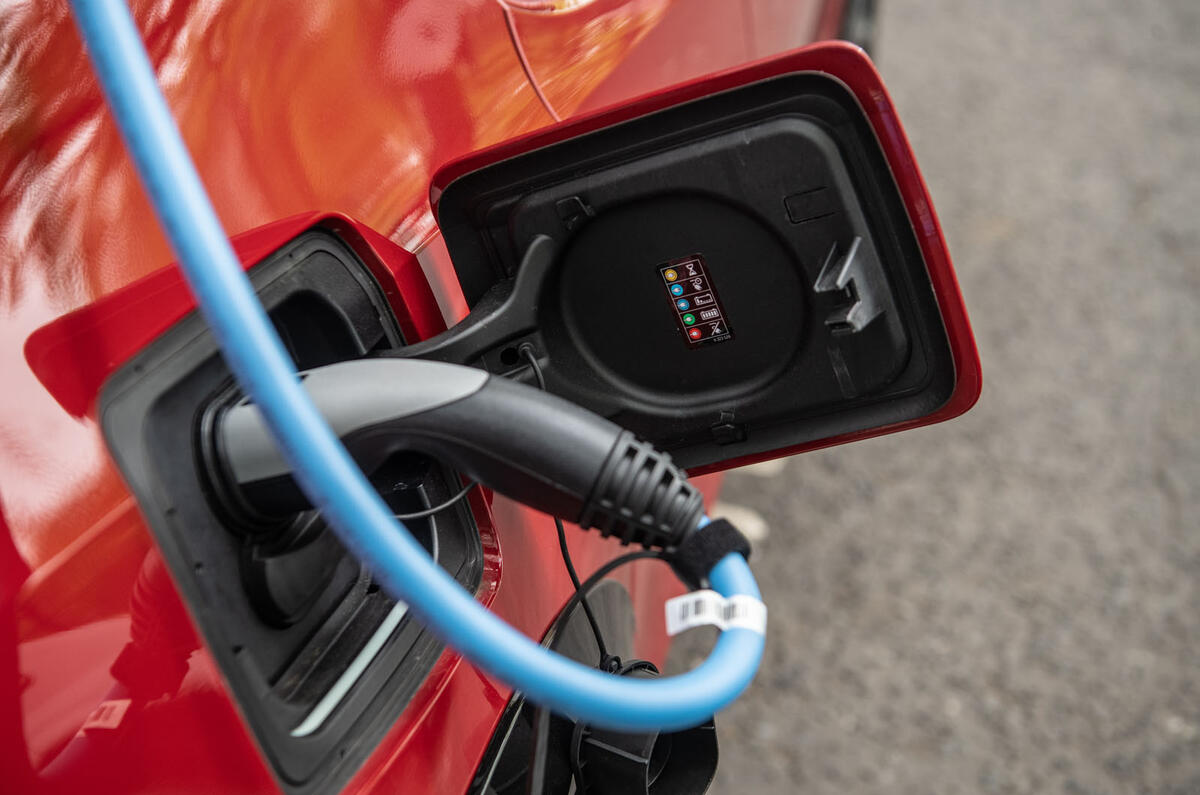 BMW i3S 2019 long-term review - charging port