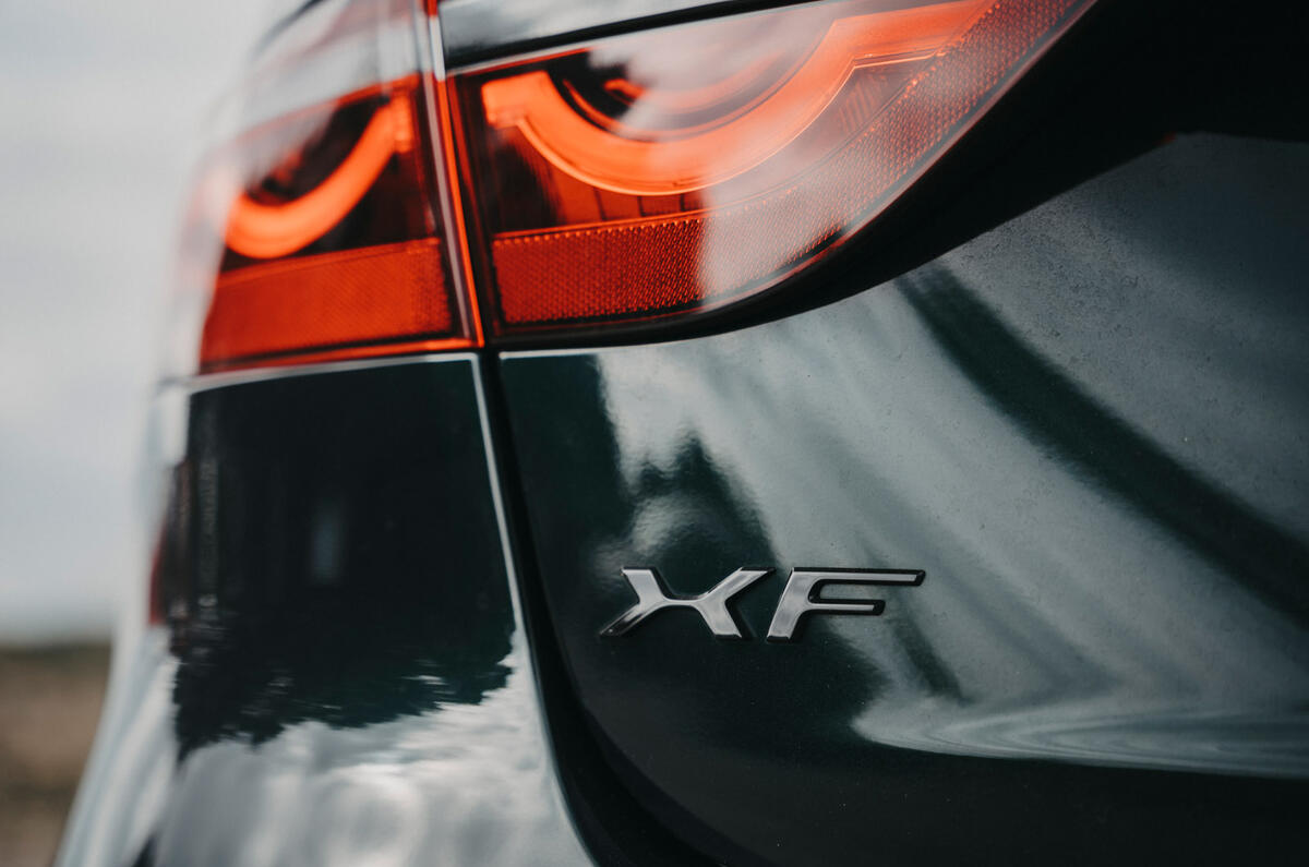6 Jaguar XF 2021 long term review rear lights 6 Jaguar XF 2021 long term review rear lights
