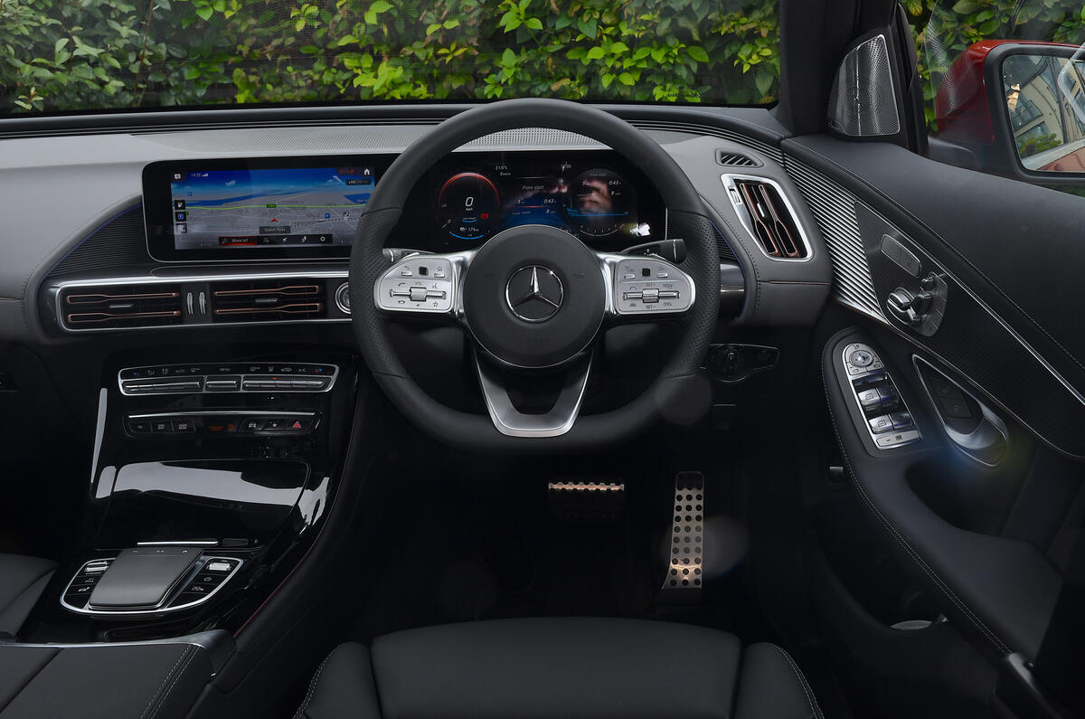 Mercedes-Benz EQC 2020 long-term review - dashboard Mercedes-Benz EQC 2020 long-term review - dashboard