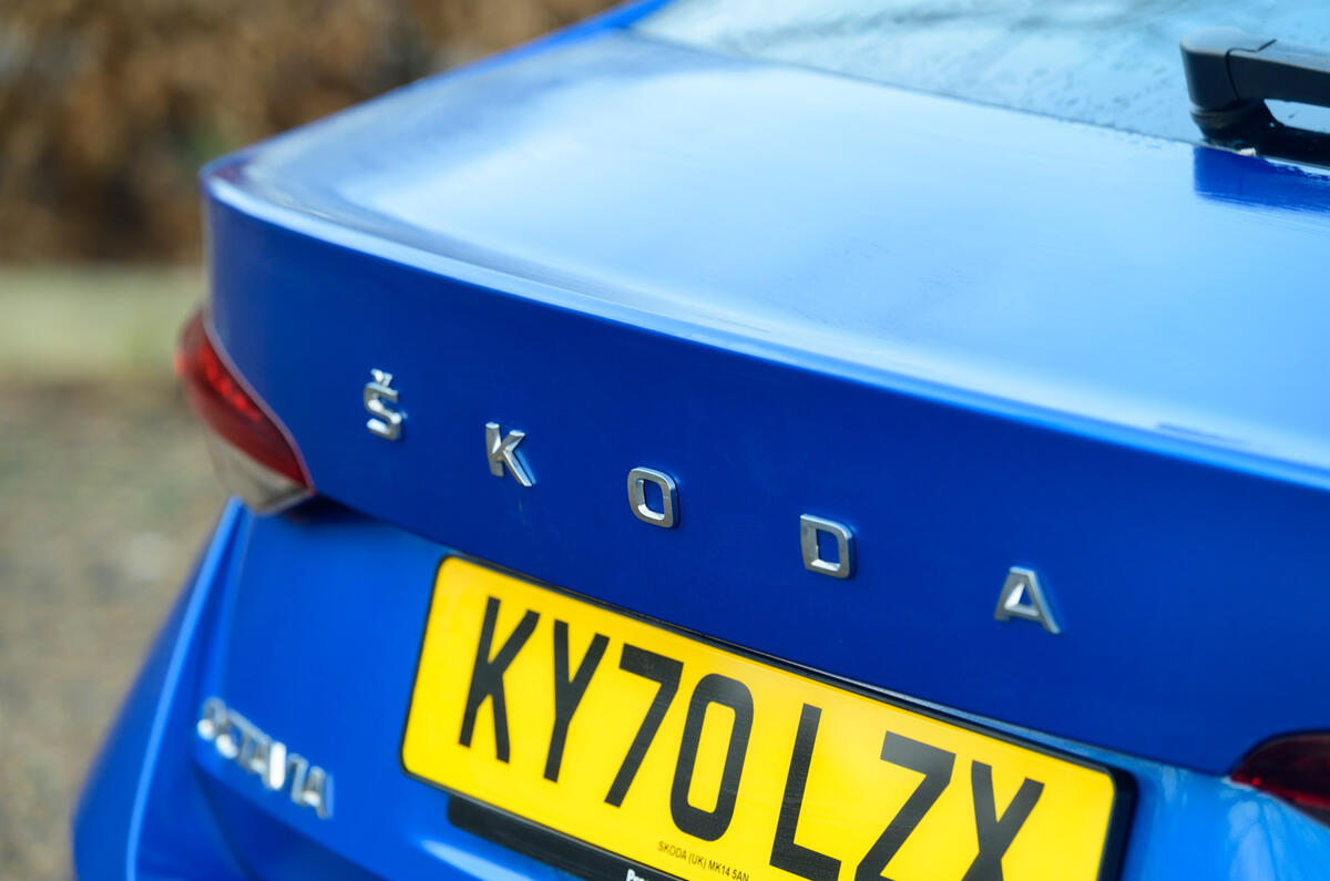 6 Skoda Octavia 2021 long term review rear badge 6 Skoda Octavia 2021 long term review rear badge