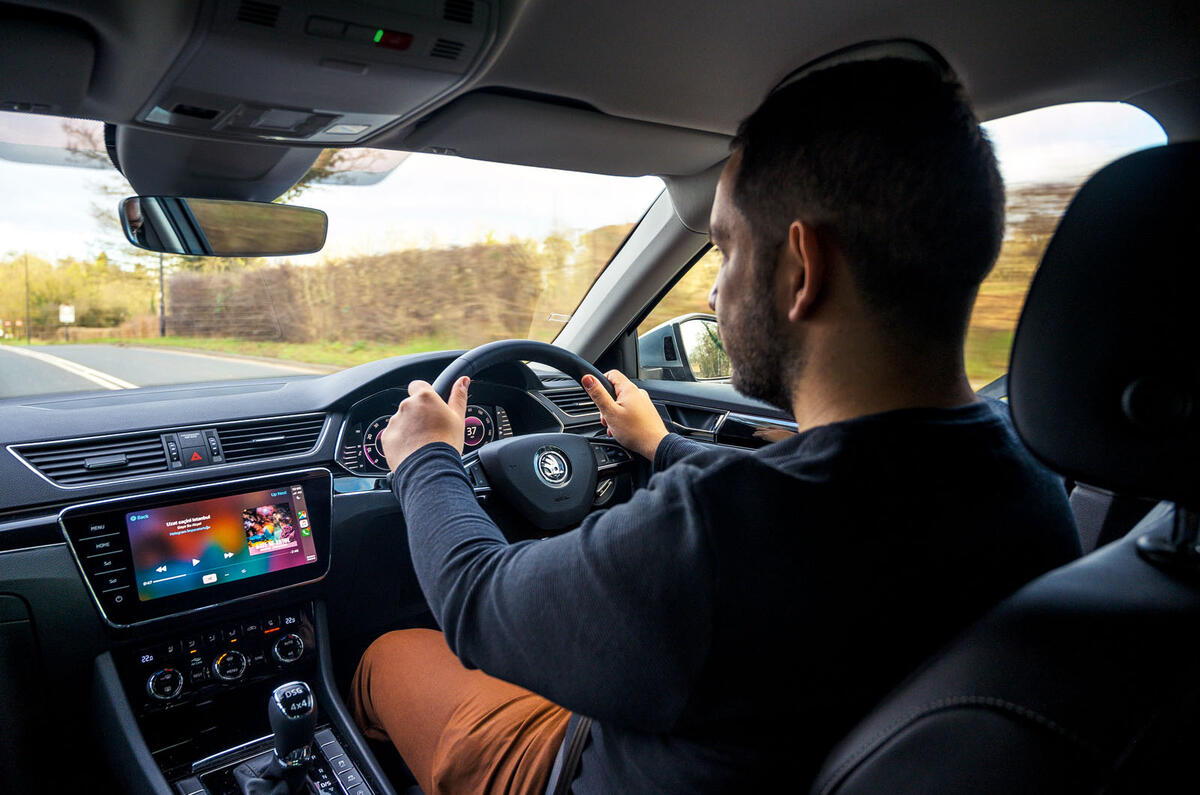 Skoda Superb 2020 long term review - Olgun Kordal driving Skoda Superb 2020 long term review - Olgun Kordal driving