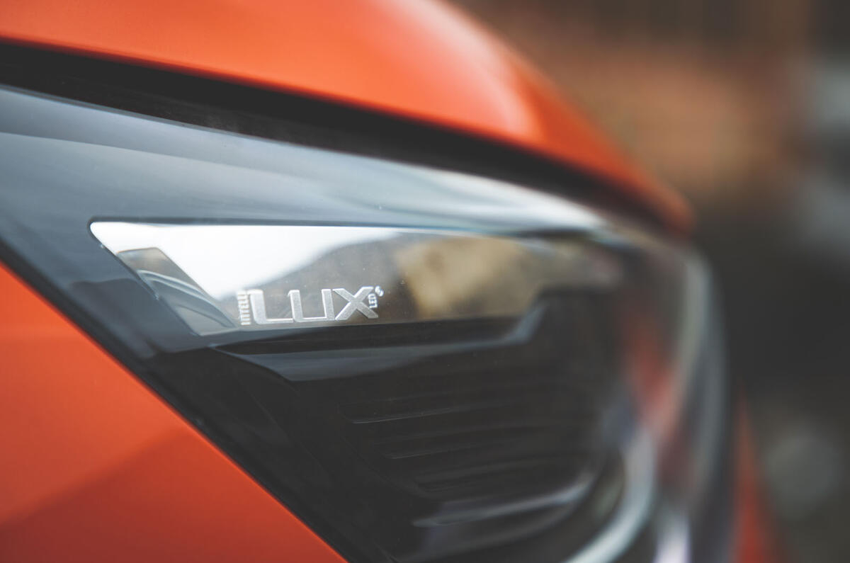 Vauxhall Corsa 2020 long-term review - headlight details