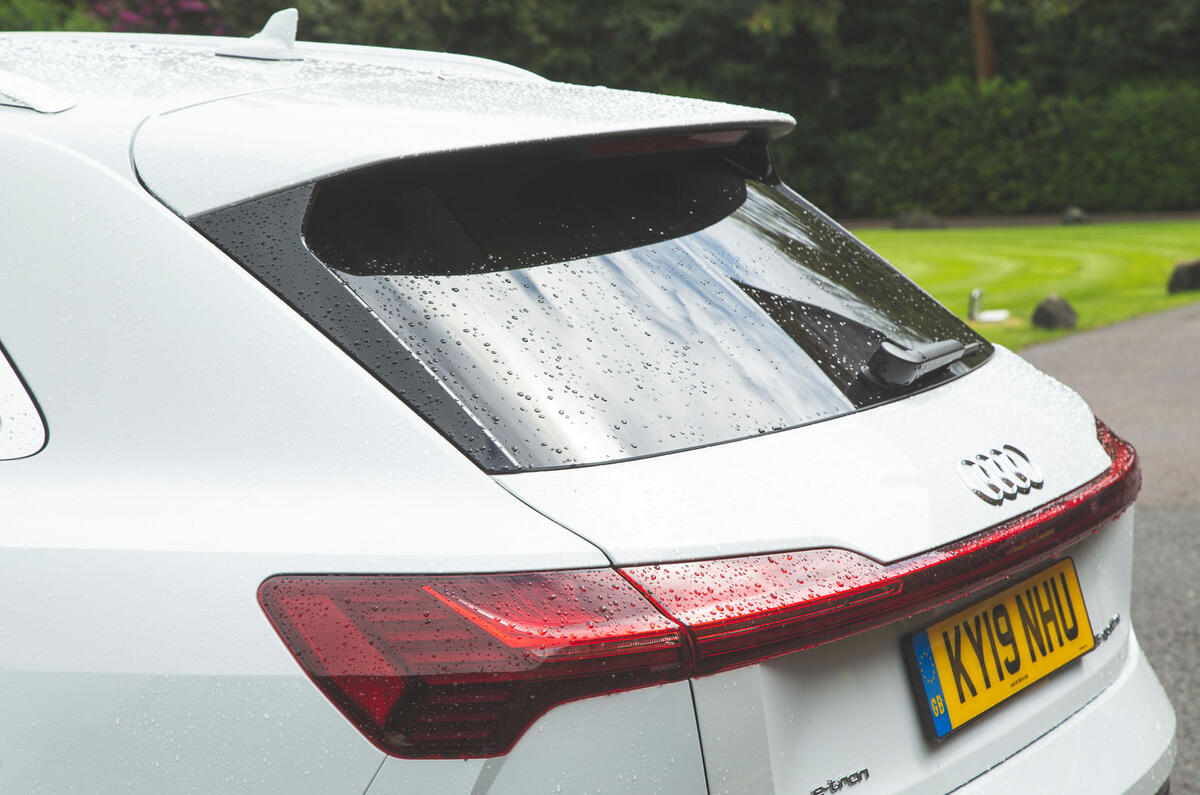 Audi E-tron 2019 long-term review - rear end