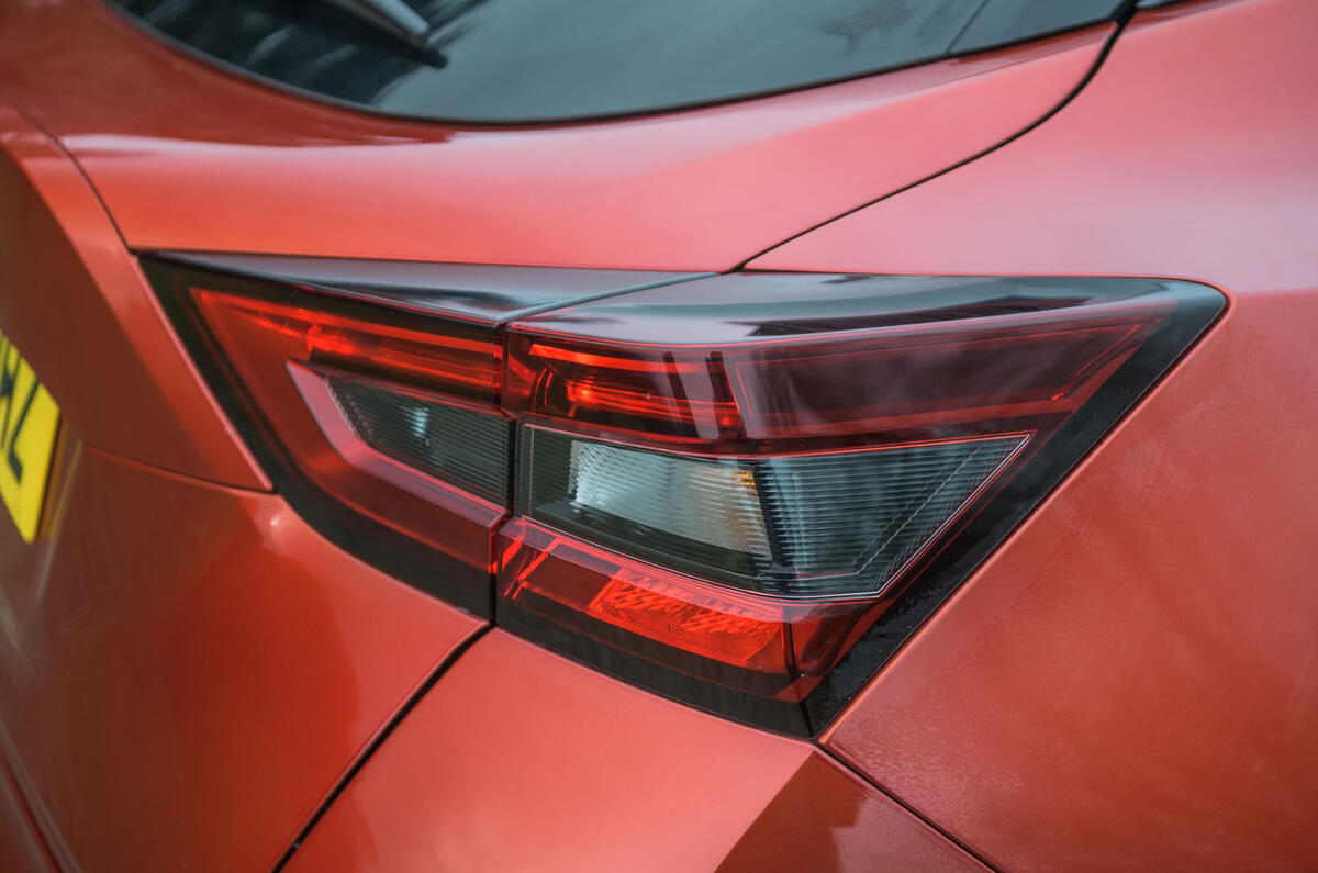 Nissan Juke 2020 long-term review - rear lights Nissan Juke 2020 long-term review - rear lights