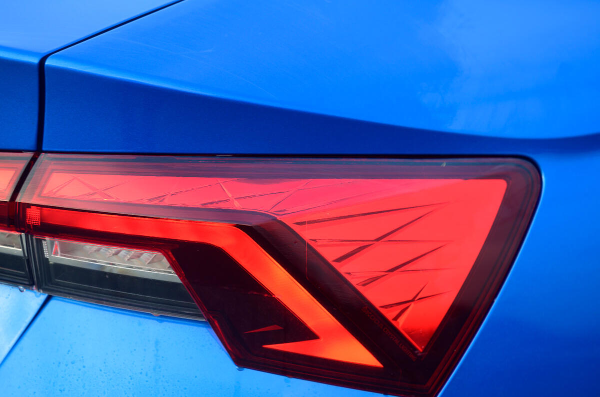 7 Skoda Octavia 2021 long term review rear lights 7 Skoda Octavia 2021 long term review rear lights