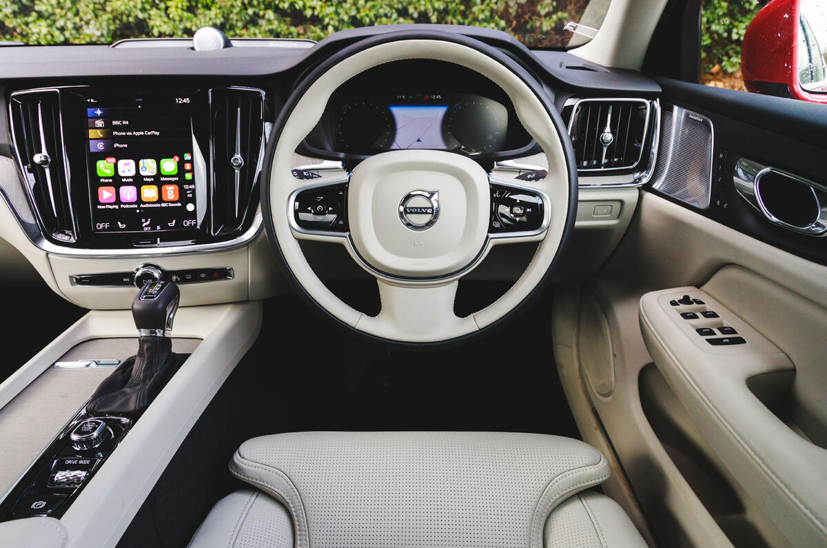 Volvo S60 T5 2020 long-term review - cabin Volvo S60 T5 2020 long-term review - cabin