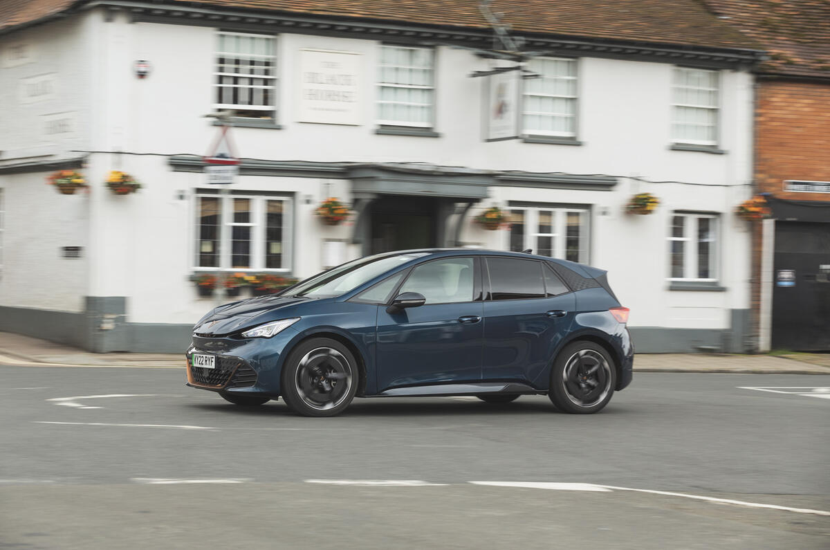 7 Cupra Born in town 7 Cupra Born in town