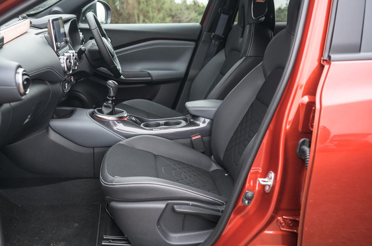 Nissan Juke 2020 long-term review - cabin Nissan Juke 2020 long-term review - cabin